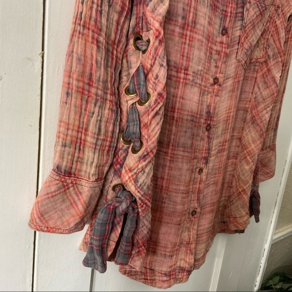 Free People Nordic Nights W/Contrasting Lace-Up Detailing - Picture 9 of 16